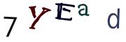 画像CAPTCHA