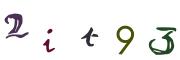 画像CAPTCHA