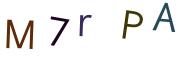 画像CAPTCHA