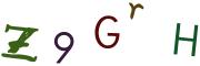 画像CAPTCHA