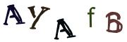 画像CAPTCHA