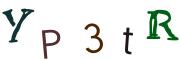 画像CAPTCHA