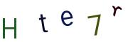 画像CAPTCHA
