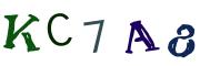画像CAPTCHA