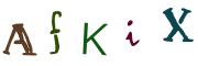 画像CAPTCHA