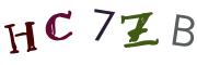 画像CAPTCHA
