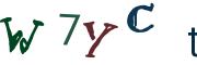 画像CAPTCHA