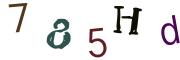 画像CAPTCHA