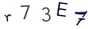 画像CAPTCHA