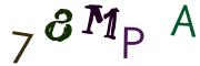 画像CAPTCHA
