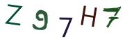 画像CAPTCHA