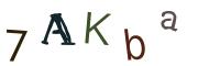 画像CAPTCHA