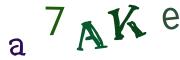 画像CAPTCHA