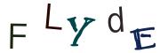 画像CAPTCHA