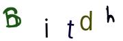 画像CAPTCHA