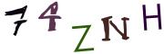 画像CAPTCHA