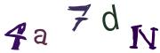 画像CAPTCHA