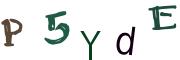 画像CAPTCHA