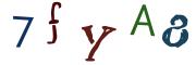 画像CAPTCHA