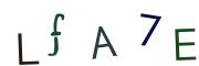 画像CAPTCHA