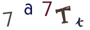 画像CAPTCHA